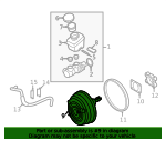 Brake Booster - Nissan (D7210-6HT0A)
