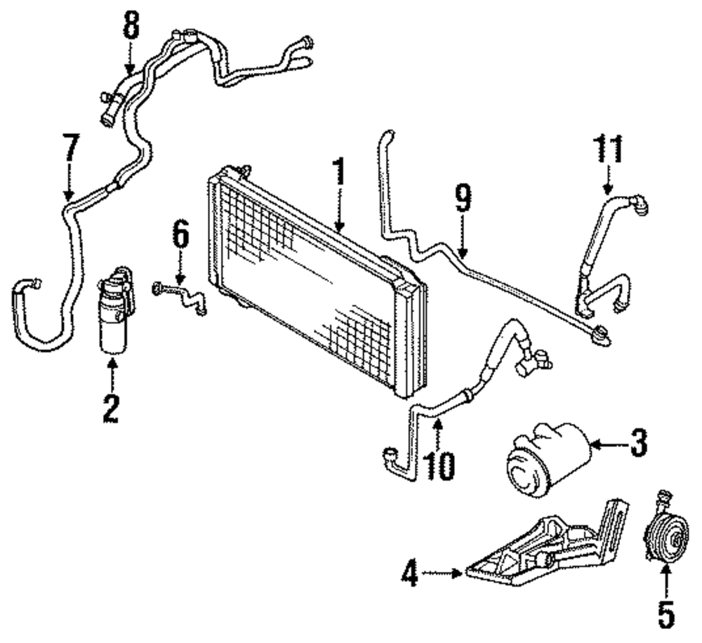 Pressure Line - Nissan (92441-30P10)