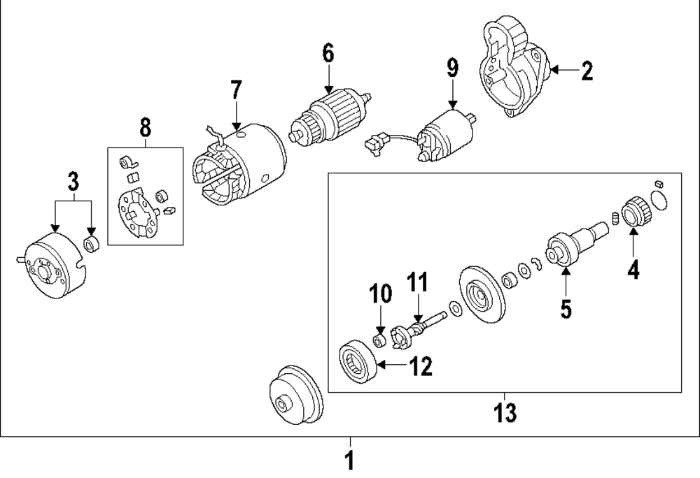 Clutch Drive - Nissan (23354-JA10A)