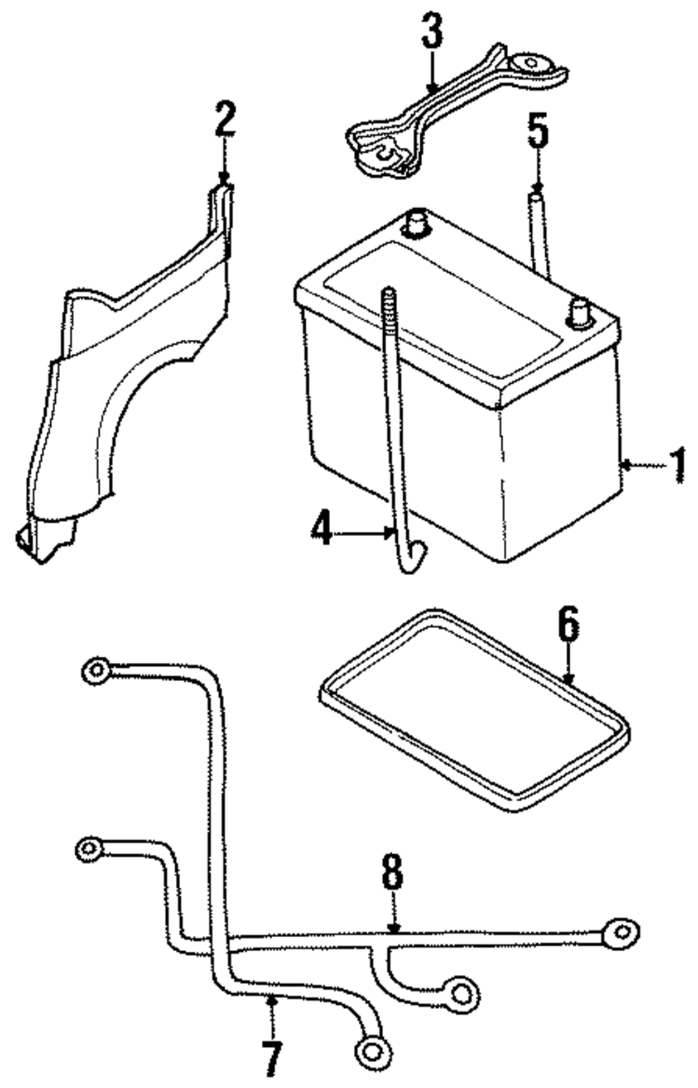 Battery - Nissan (999M1-AA25C)