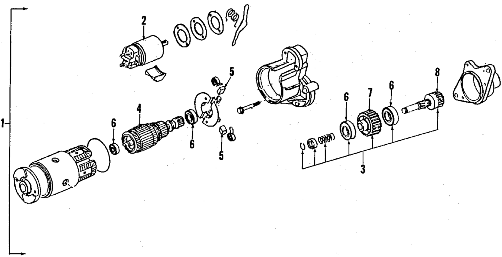 Starter - Nissan (23300-11M02R)