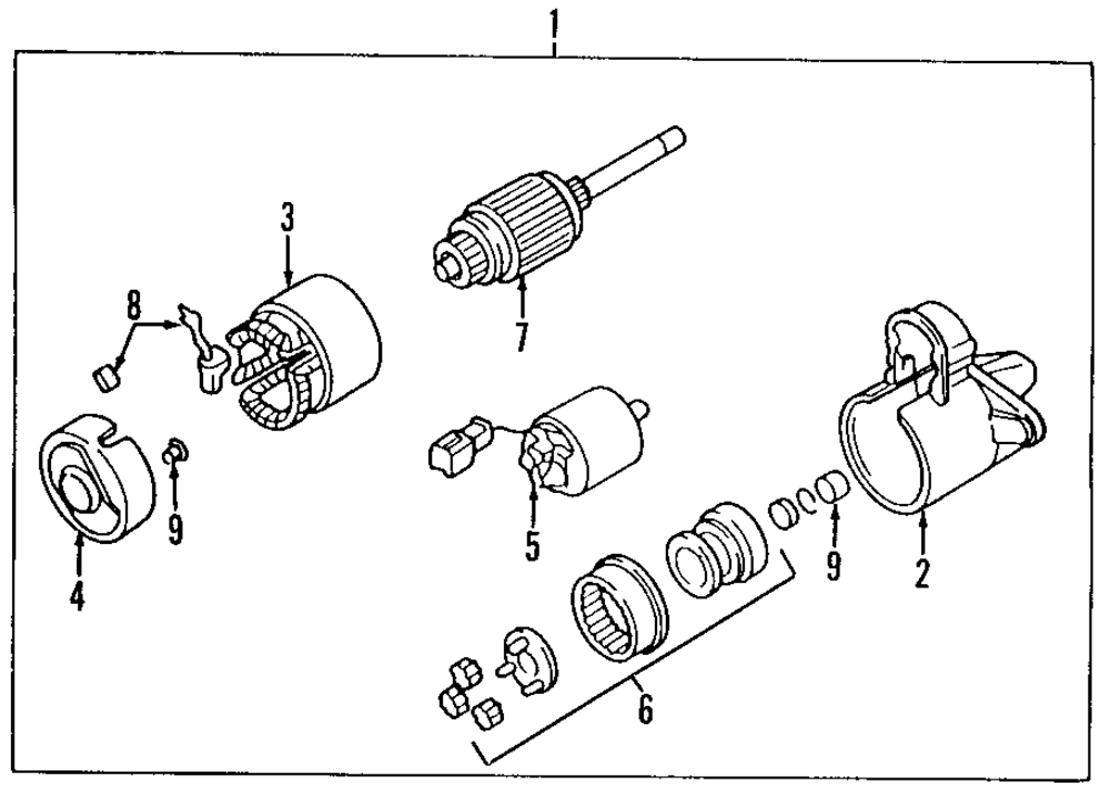 Starter - Nissan (23300-72F10)