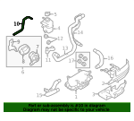 Overflow Hose - Nissan (92415-3NA0A)