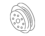 Engine Water Pump Pulley - Nissan (21051-4M700)