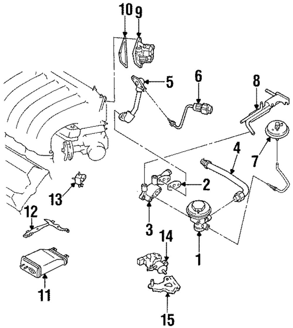 Egr Temp Sensor - Nissan (14730-4L600)