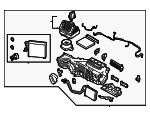 AC & Heater Assembly - Nissan (27110-9FU0A)