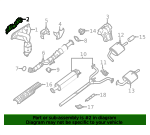 Manifold Gasket - Nissan (14036-3TA0B)