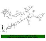 Converter & Pipe Gasket - Nissan (20692-5NA0A)