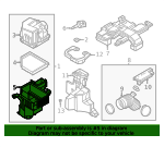 Lower Housing - Nissan (16528-6LB0B)