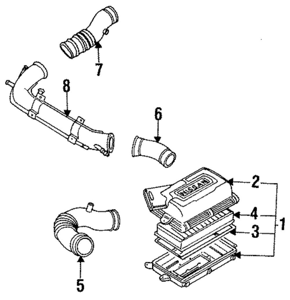 Hose - Nissan (16578-18F00)