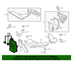 Resonator Assembly - Nissan (16585-4CL0A)
