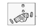 Rear Duct - Nissan (16576-EY00B)