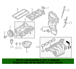 Fuel Injection Throttle Body Mounting Gasket - Nissan (16175-JA00A) 3 Fuel Injection Throttle Body Mounting Gasket - Nissan (16175-JA00A)