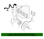 ABS Sensor Wire - Nissan (D7910-9BT0A)
